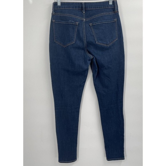 Old Navy Jeans Super‎ Skinny Size 4 Stretch Dark Blue Wash Women's Jeans - Picture 4 of 7